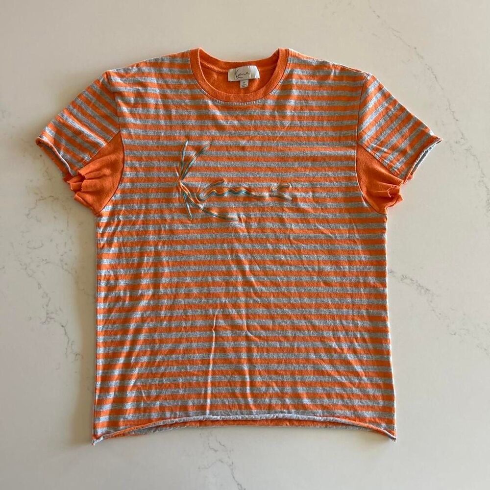 Karl-kani Men's Orange T-shirt